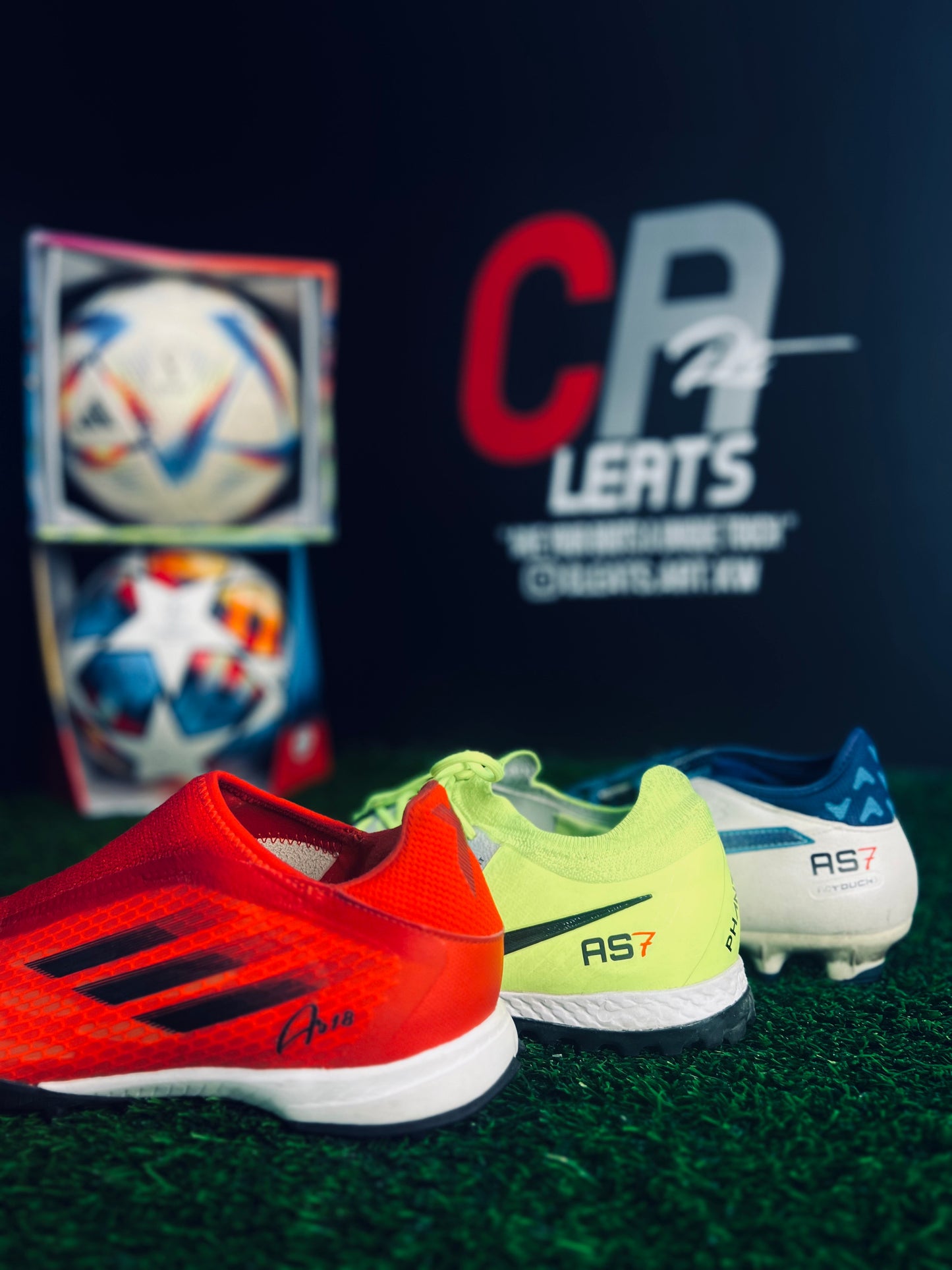 Custom Prints on cleats